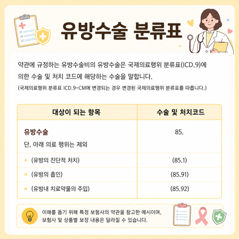 유방암의 증상, 미리 알아두면 중요한 유방수술 보험 특약 정리