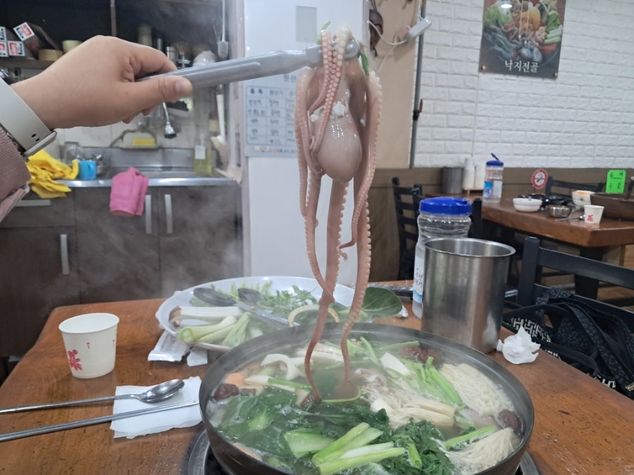 갯벌낙지수제비 상대원점 사진 4