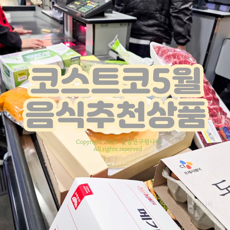 코스트코 추천상품 맛있는 7가지 음식