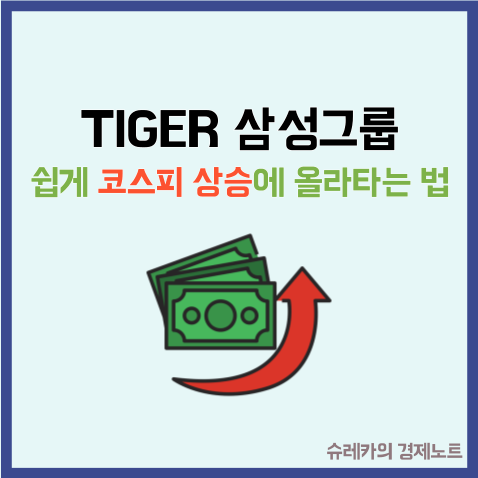  TIGER 삼성그룹 ETF 가장 쉽게 코스피 상승장에 올라타는 법