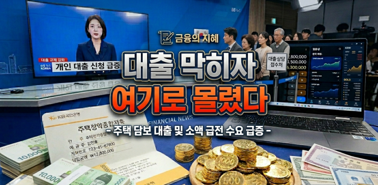  대출 막히자 결국 여기까지…청약통장 담보대출 4조 돌파
