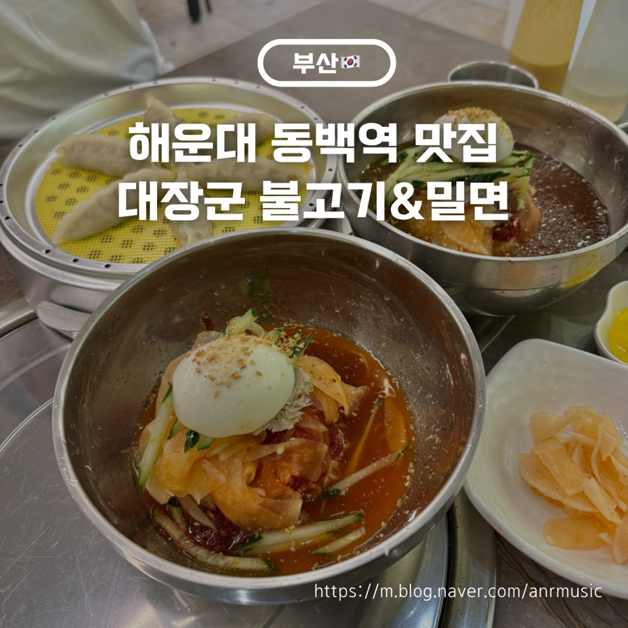 대장군불고기밀면 사진 1