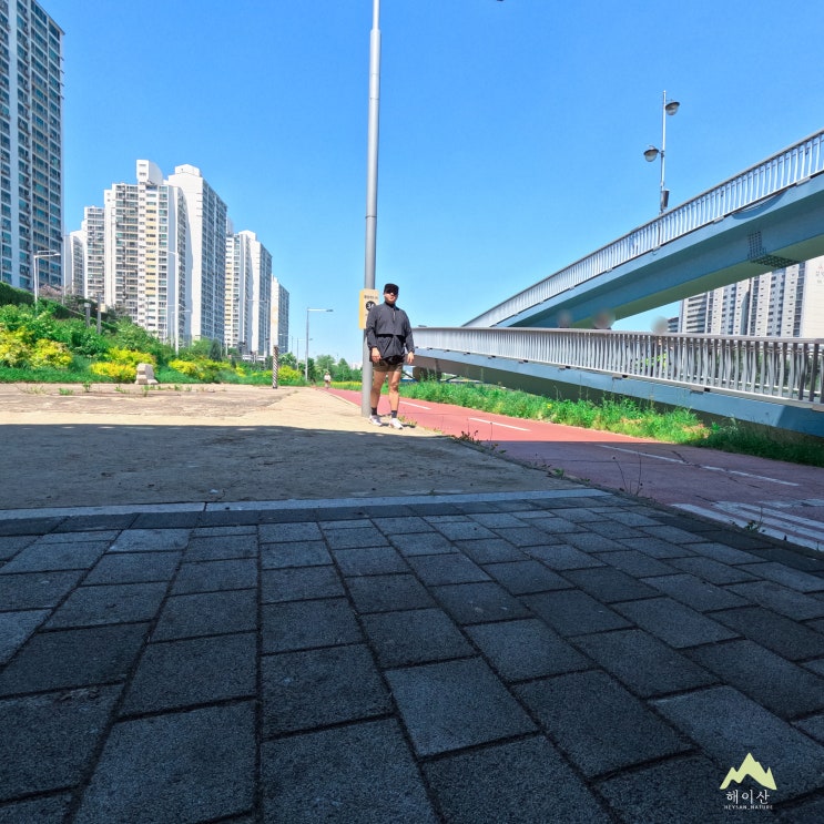 날씨가 너무 아까운데? 회복이 얼마나 됐는지 체크 러닝 3km!
