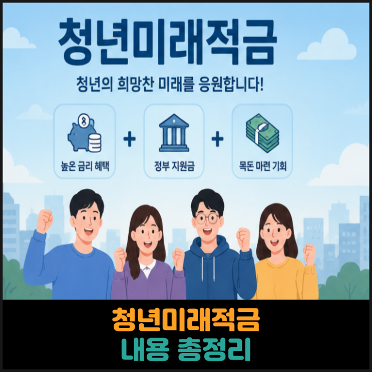  청년미래적금 내용 총정리
