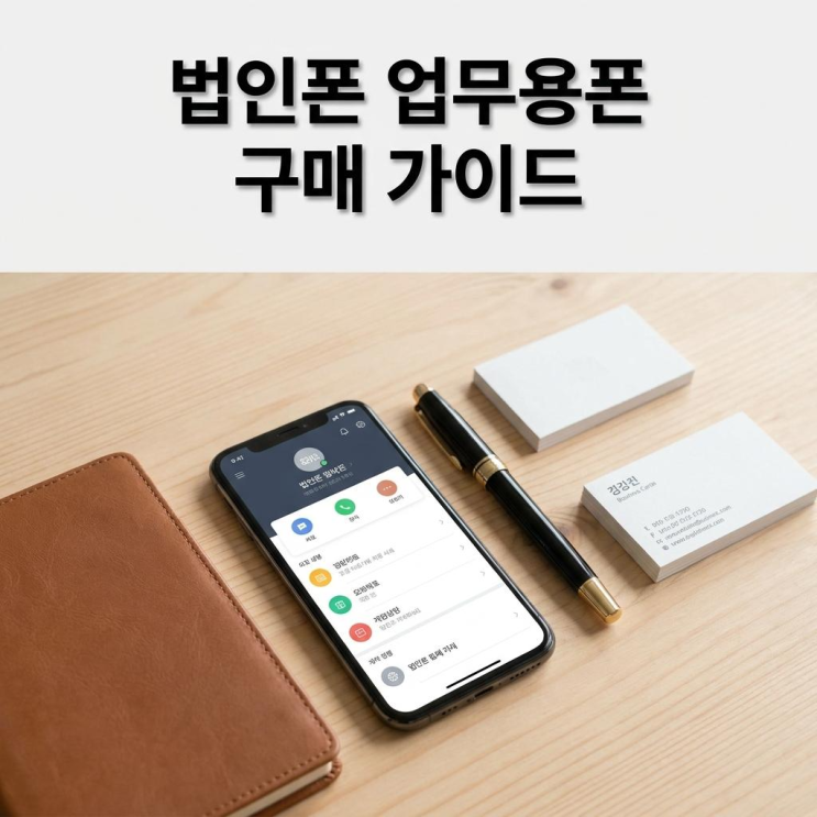 파주 휴대폰 성지 법인폰 업무용폰 구매 가이드
