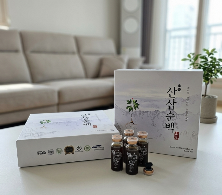  산양산삼이란? 부모님 선물로 효과 없는 거 사지 마세요!