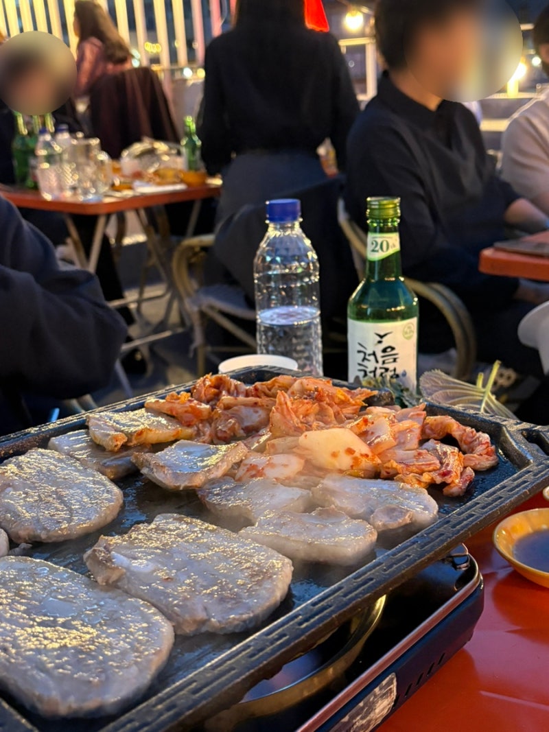 을지로 야장 지지타운_루프탑 삼겹살 맛집 웨이팅 예약