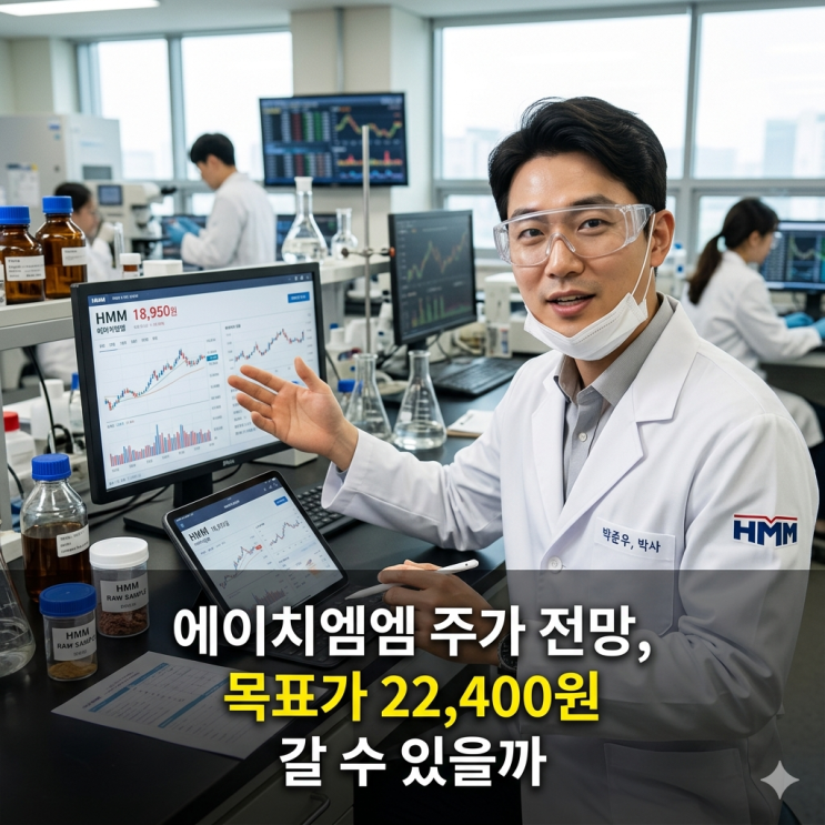  에이치엠엠 주가 전망 목표가 22400원 갈 수 있을까