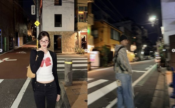 조이♥크러쉬 일본 데이트 포착…5년째 달달한 럽스타 근황