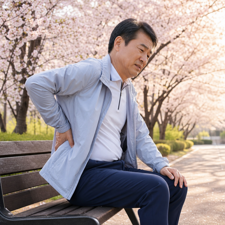 봄철 허리디스크, 방치하지 마세요.