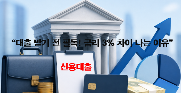 “2026 직장인 신용대출 완벽 정리｜금리·한도·승인 꿀팁 총정리”
