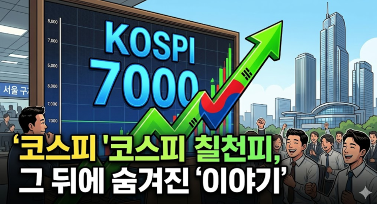  삼성전자 1조 달러, SK하이닉스 160만원... 꿈의 칠천피 이끈 반도체 시총 절반의 비밀은?