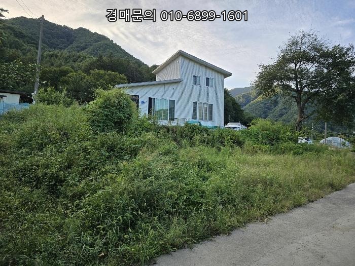  강원도 횡성 맑은 자연 속 500평 대지 품은 전원주택 경매, 청정 귀농귀촌 라이프의 꿈을 실현할 단 한 번의 기회 2024타경2632