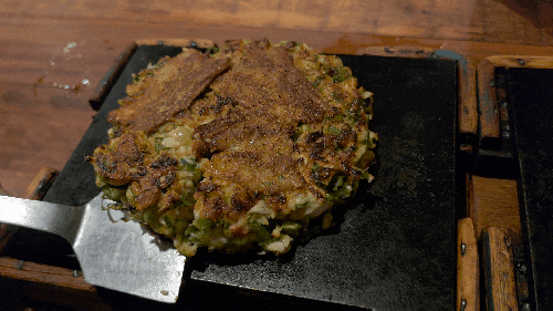 일본 오사카 난바 오코노미야키 맛집 모에기 Moegi