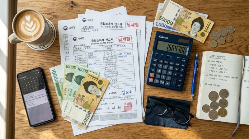 "수수료 아까워?" 삼쩜삼 종합소득세 홈택스 취소법, 5월엔 필수죠!