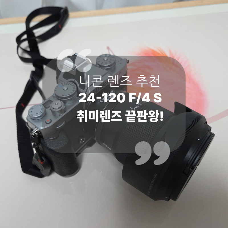 니콘 렌즈 추천, 여행 사진 종결 24-120 F4 S 렌즈!