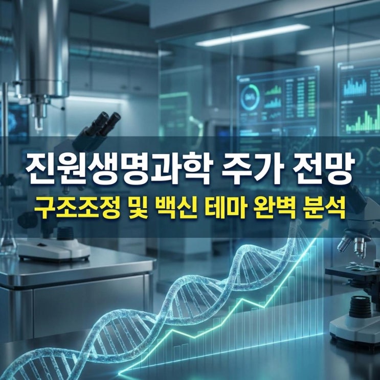  진원생명과학 주가 전망 코스피 29% 상한가 폭등! 구조조정 및 백신 테마 완벽 분석