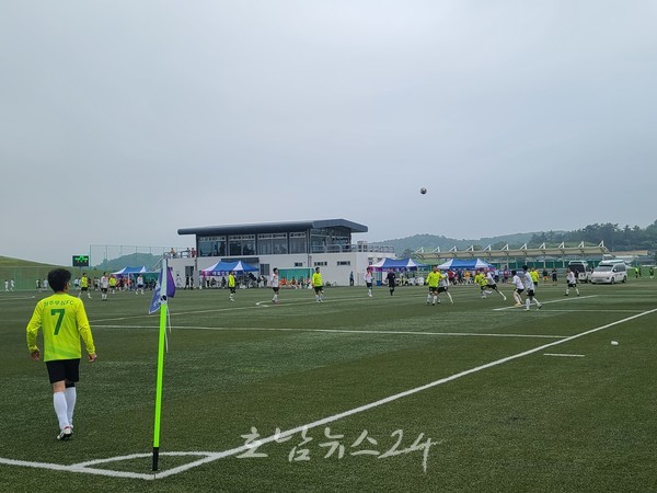 영광군, 제5회 전라남도지사배 전국실버동호인 축구대회 개최