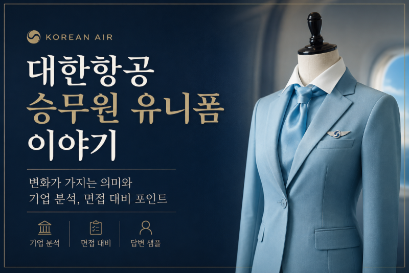 대한항공 승무원 유니폼 변화가 가지는 의미