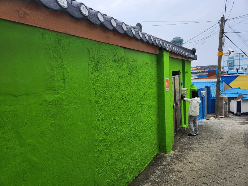 동해시 묵호 단독주택 매매｜제가 직접 지내며 행복했던 묵호항의 초록연두색의 아주 밝고 ....