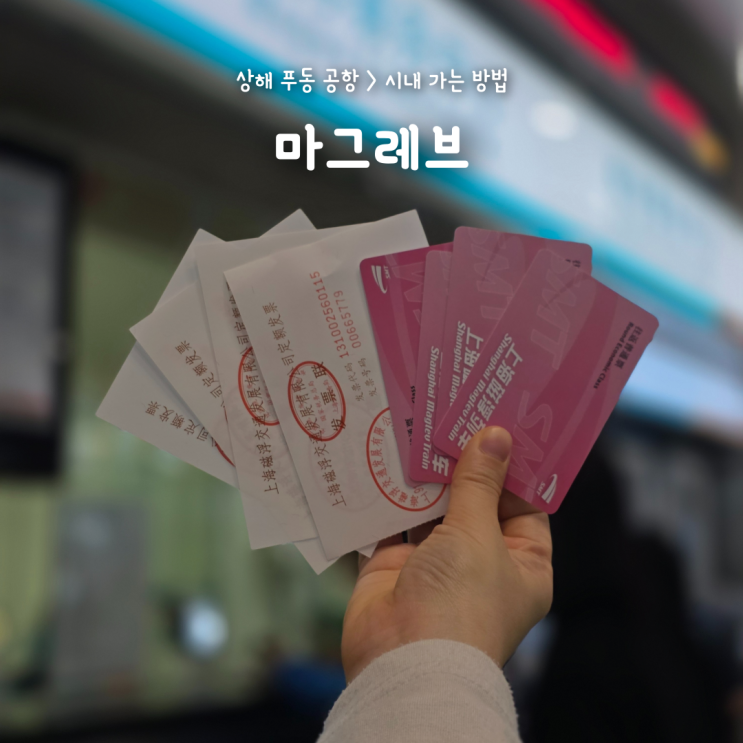  상해 푸동공항 마그레브 타는법, 룽양루역 지하철 환승까지 한 번에 정리
