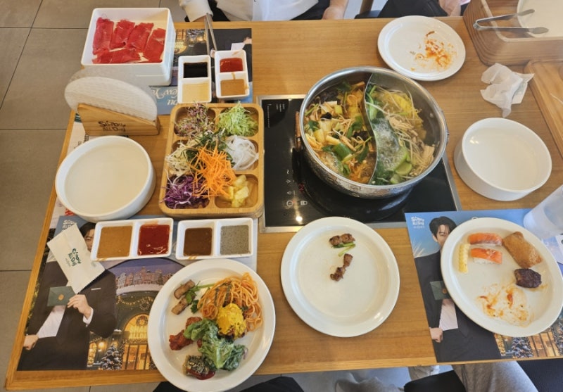 웨이팅 많은 창원 중동 점심 맛집 샤브올데이 창원의창점