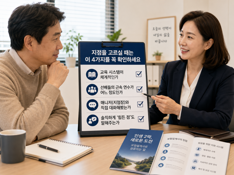 보험설계사 준비 방법 5단계 | 자격증부터 첫 출근까지 현직 매니저가 정리해드립니다