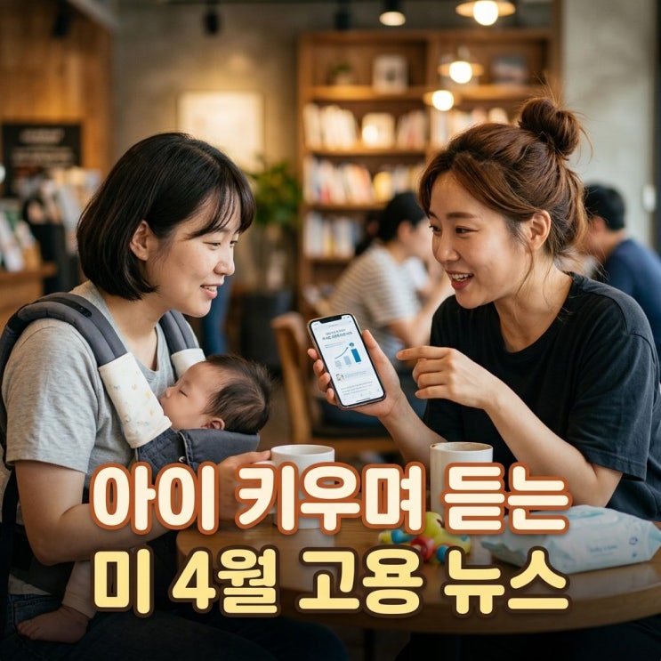  미 4월 고용 증가 이슈 요약판