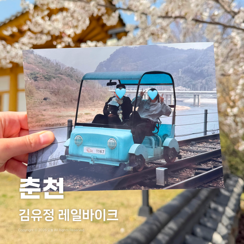 춘천 김유정 레일바이크 아기랑 탑승 꿀팁 (36개월 미만 증빙서류 및 주의사항)