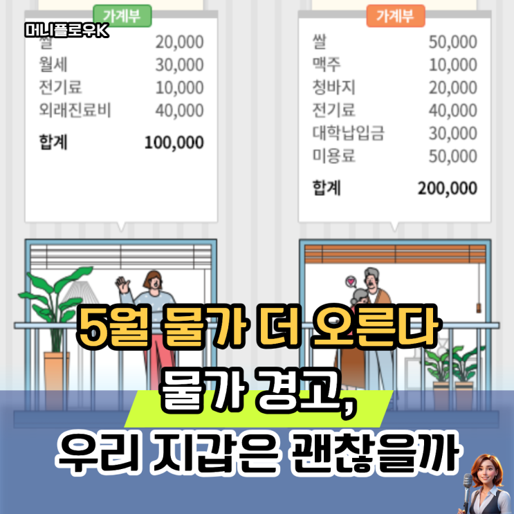  4월 소비자물가지수 2.6% "5월엔 더 오른다"