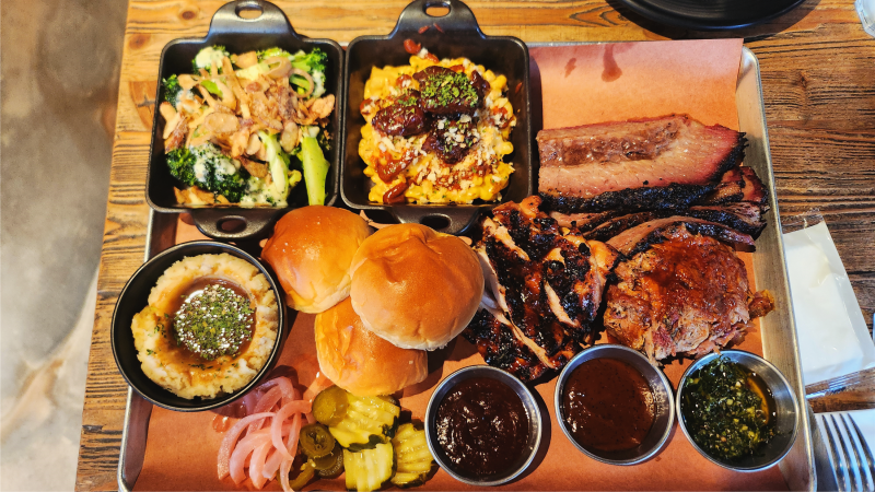 매니멀 스모크하우스 솔직 후기!(녹사평역 / 서울 이태원 텍사스 바베큐/ BBQ/ 흑백요리사/2층 ....