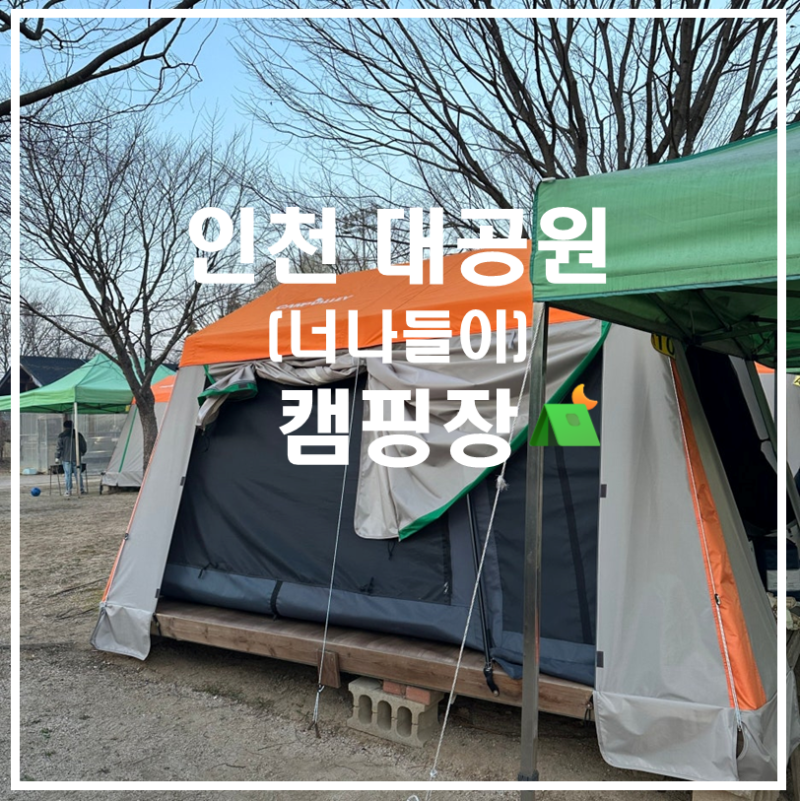 仁川大公園Neona-deuri露營場預約｜野餐區·烤肉·停車方法 + A區最佳營位推薦