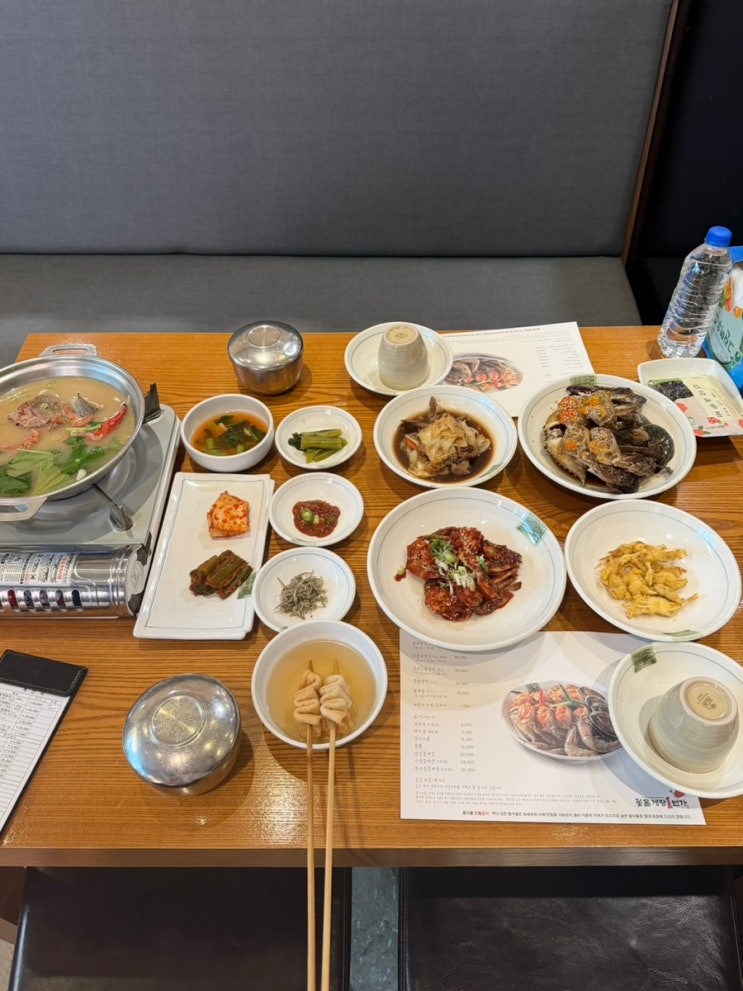  여수 게장 맛집 꽃돌게장1번가 주말 방문 후기