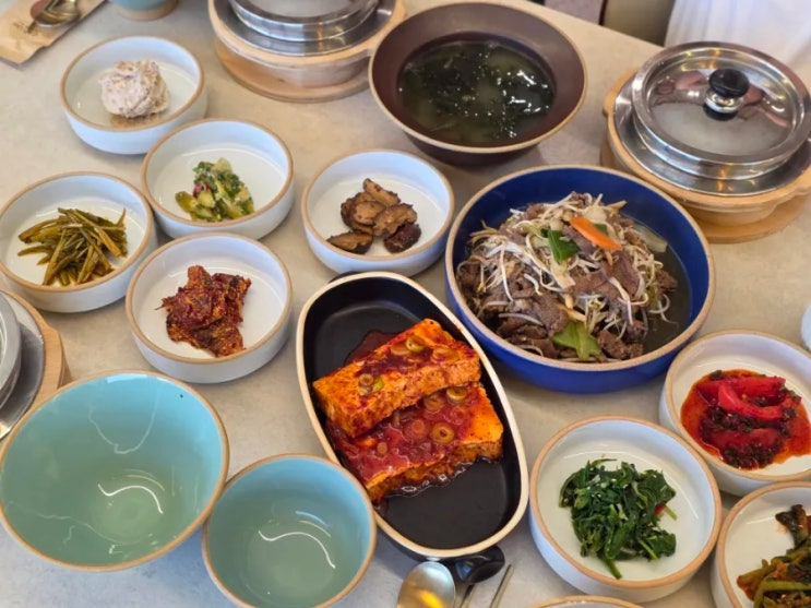  금강cc 맛집 부모님 모시고 가기 좋은 정갈한 밥집 추천