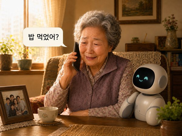 AI 로봇’이 곁을 지켜도…부모가 기다리는 건 자식의 “밥 먹었어?” 한마디다