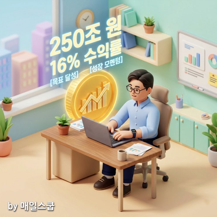  국민연금 250조 잭팟! 16% 수익률이 바꾼 '연금 고갈'의 운명은?