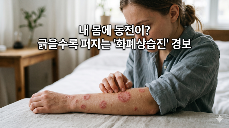 화폐상습진 증상 원인 치료법 총정리, 동전 모양 습진 완벽 가이드