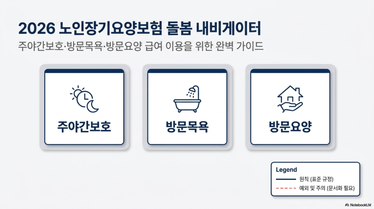  주야간보호 센터, 방문요양센터, 방문목욕 자주 묻는 질문 총정리