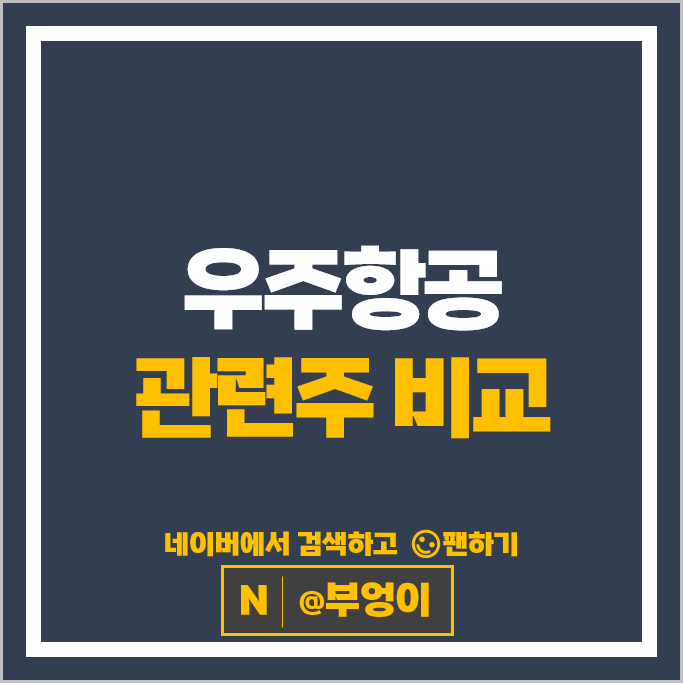 우주항공 관련주 : 올해 2배 이상 상승한 주식만 골라볼까
