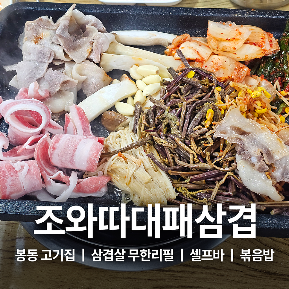 조와따 대패삼겹 무한대패 완주점 사진 1