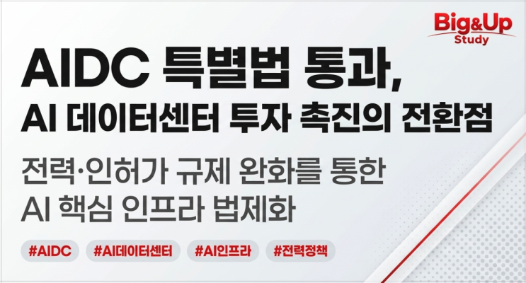  [5월7일 IT뉴스] AI 데이터센터 법제화, 서브쿼드래틱 LLM(RAG 축소 가능)