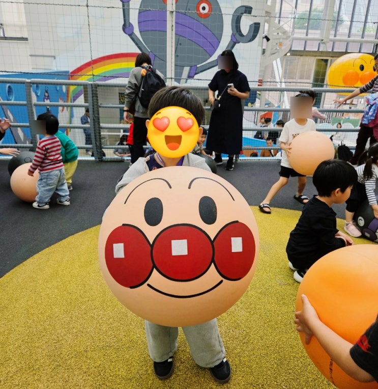 후쿠오카 호빵맨 어린이 박물관, 6살 아이와 함께 온 후기