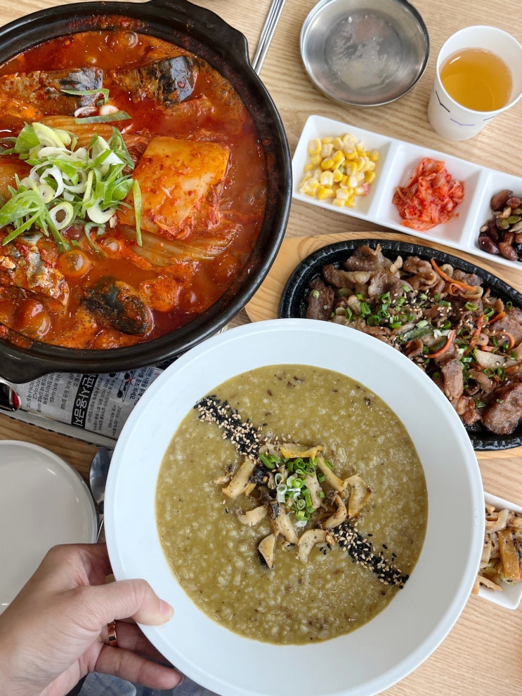  제주 함덕해수욕장 맛집 함덕고갈치, 아이랑 식당 가성비 최고 점심특선 오션뷰까지!