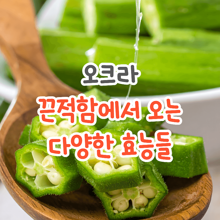 오크라 효능, 끈적임 사라져도 효과는 여전할까?