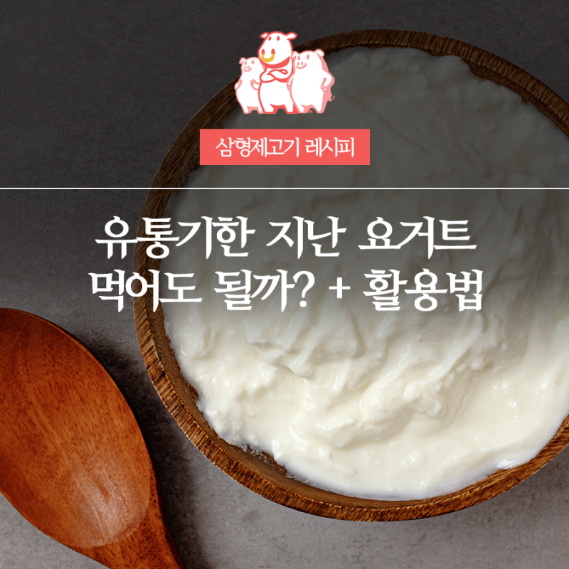 유통기한 지난 요거트 활용법과 소비기한 확인 기준 알아보기