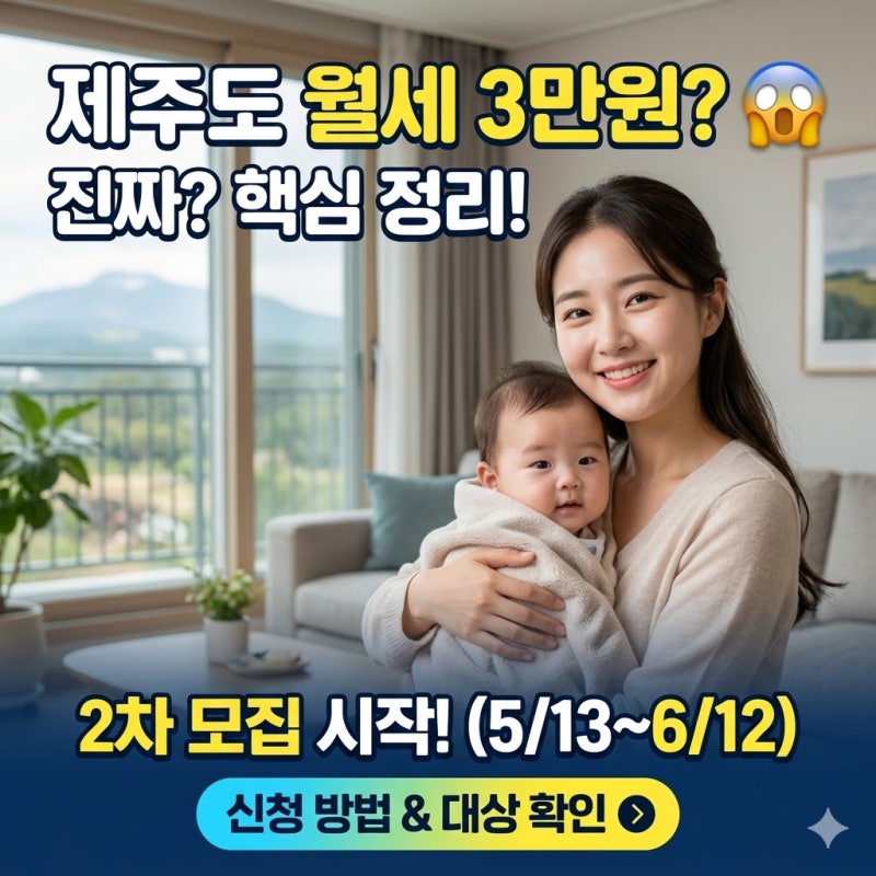제주도 3만원 주택, 2차 모집 시작