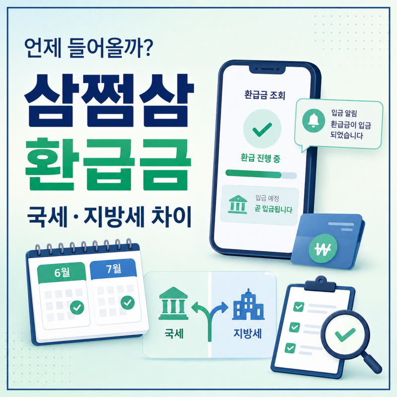 삼쩜삼 환급금 입금일 언제 들어오나