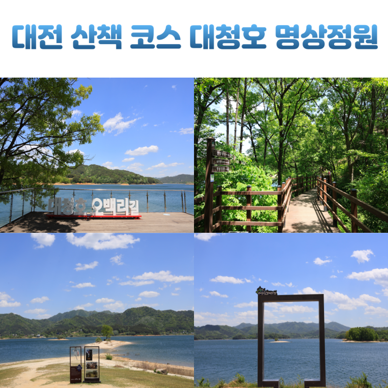 대전 힐링 산책 코스 대청호 오백리길 4구간 명상정원