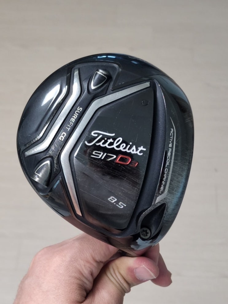  [중고 리뷰] 타이틀리스트 917 D3 드라이버 상세 정보｜TOUR AD Titleist 60 샤프트 후기