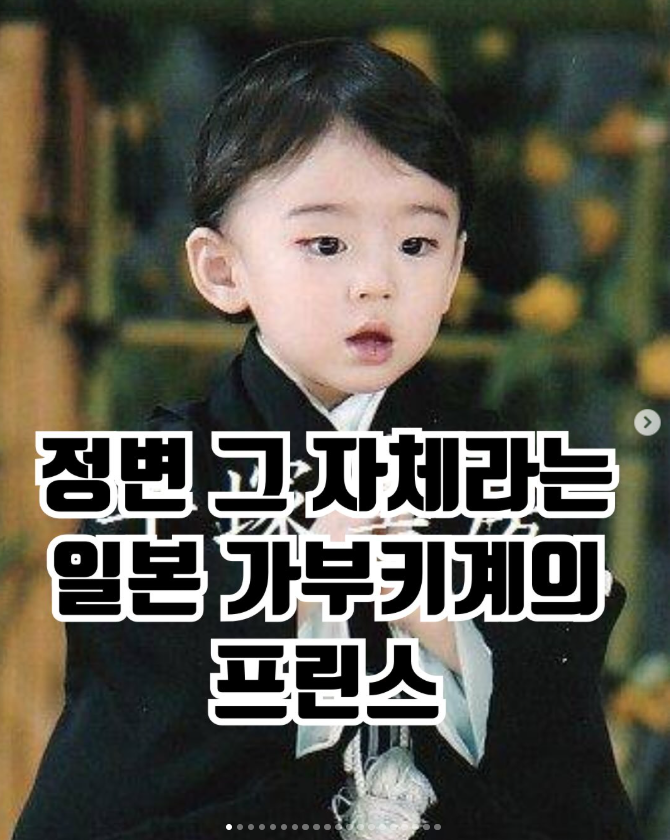  정변 그 자체라는 일본 가부키계의 프린스